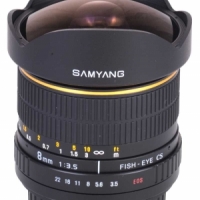 Объектив Samyang 8/3,5 Fisheye APS-C Canon