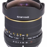 Объектив Samyang 8/3,5 Fisheye APS-C Olympus 4/3