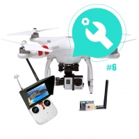 DJI Phantom 2 v2.0 + H3-3D + 5.8G трансмитер до 1км + 7
