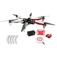 DJI F550 ARF KIT + NAZA-M Lite + GPS Combo + PMU + LED