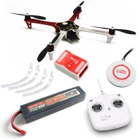 DJI F450 ARF kit + Naza M Lite + GPS + Landing skid + DT7 + аккум. 6000 mah