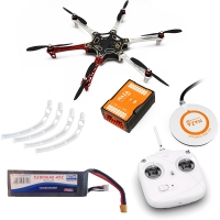 DJI F550 ARF KIT + NAZA-M V2 + GPS + Landing skid + DT7 + аккум. 5200 mah
