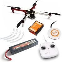 DJI F450 ARF kit + Naza M V2 + GPS + Landing skid + DT7 + аккум. 6000 mah