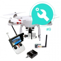 DJI Phantom 2 v2.0 + H4-3D + 5.8G трансмитер до 1км + iOSDmini + 7