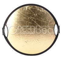 Отражатель на пружине GreenBean GB Flex 80 gold/white M (80 cm)