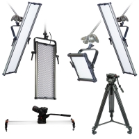 PhotoProCenter Studio Kits Комплект на базе светодиодных осветителей, видео студия №206