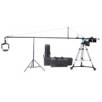 Комплект крана Proaim 22ft Fly Jib Crane, 100mm Tripod Stand, Sr. Pan Tilt Head, Portable Dolly (Production Package)