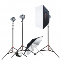 Комплект с тремя моноблоками Falcon Eyes SL-150 Advance Kit