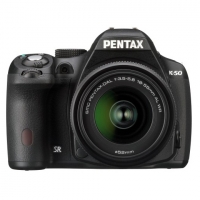 Фотокамера Pentax K-50 + объективы DA L 18-55 WR и DA L 50-200 WR черный