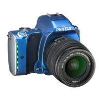Фотокамера Pentax K-S1 + объектив DA L 18-55 синий