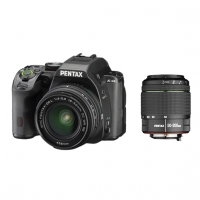 Фотокамера Pentax K-S2 + объективы DA 18-50 DC WR + DA 50-200 DC WR, черный