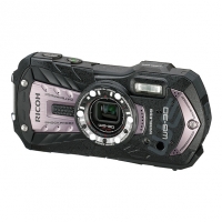 Влагозащищенная компактная фотокамера Ricoh WG-30 Wi-Fi черный с серыми вставками