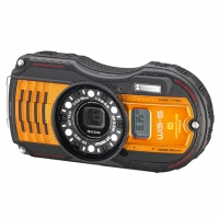 Влагозащищенная компактная фотокамера Ricoh WG-5 GPS KIT ORANGE