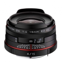 Объектив Pentax HD DA 15mm f/4 AL Limited Black