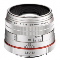 Объектив Pentax HD DA 35mm F2.8 Macro Limited Silver
