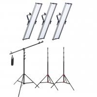 Комплект видеосвета LED GreenBean Triple UltraKit 3x1806 LED
