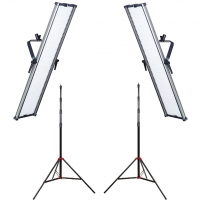Комплект видеосвета LED GreenBean Double UltraKit 2x1806 LED