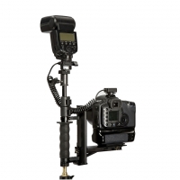 Крепление Lastolite LA2408 Camera bracket угловой кронштейн для камеры и фотовспышки,