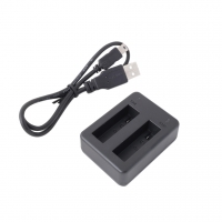 Fujimi 2AHDBT-401USB Зарядное устройство USB для двух АКБ GP H4B(GoPro4)