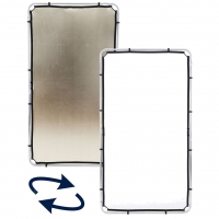 Ткань Lastolite LR81206R ткань отражателя, золотистая/белая Skylite 100х200