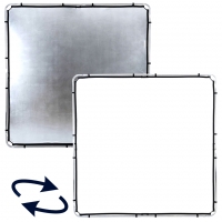 Ткань Lastolite LR82231R ткань для отражателя, серебряная/белая Skylite 200х200