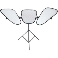 Отражатель на пружине Lastolite LR2933SW трифлектор серебряный/белый