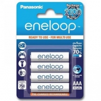 Panasonic Eneloop AAA 750 4BP (BK-4MCCE/4BE)