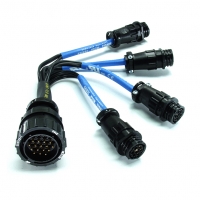Kinoflo Mega 4Bank to Mega Single Splitter X19-A7M