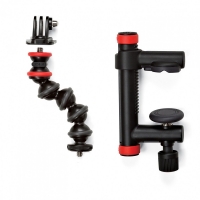 Joby Держатель-струбцина Action Clamp & GorillaPod Arm (черный/красный)