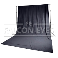 Тканевый фон Falcon Eyes FB-01 FB-3060 черный (бязь) 3x6 м