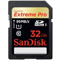 Sandisk Extreme Pro SDHC 32Gb Class 10 UHS-I U1 (95/90 MB/s)