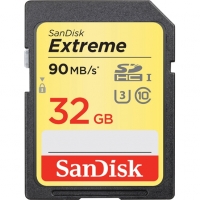 Sandisk Extreme SDHC 32Gb Class 10 UHS-I U3 (90/40 MB/s)