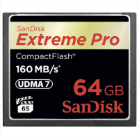 Sandisk Extreme Pro CompactFlash 64Gb (160/150 Mb/s)