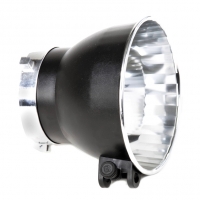 Рефлектор Bowens 120° 15 см с держателем зонта серебряный BW-1885
