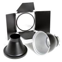 Комплект насадок Bowens Рефлектор 60° с тубусом и шторками BW-1882