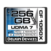 Delkin Cinema CF 256GB UDMA7 1050X