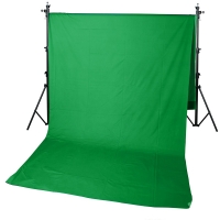 Фон GreenBean Field 3.0 х 7.0 Green Тканевый хромакей