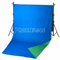 Фон GreenBean Field 2.4 х 7.0 B/G Тканевый хромакей